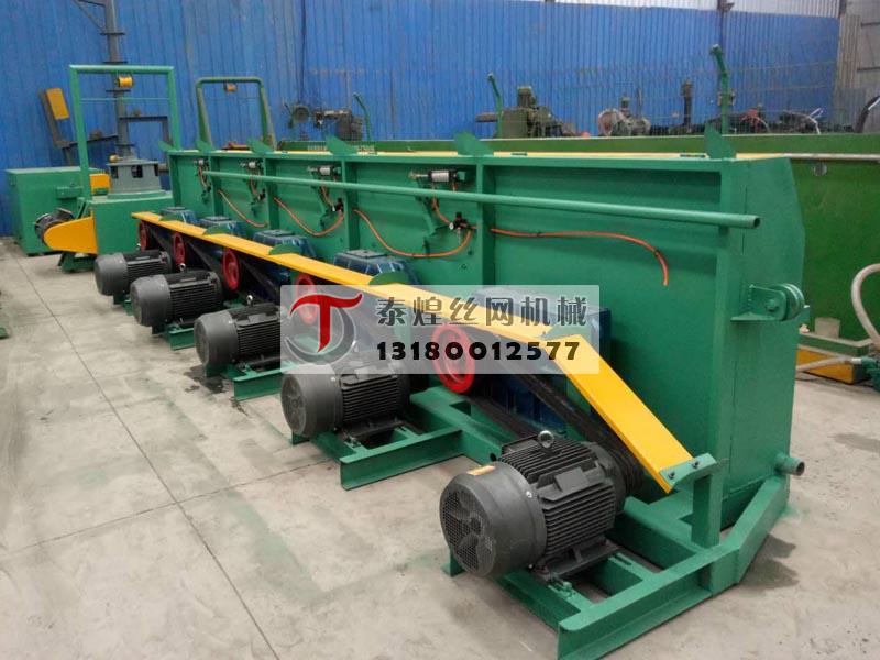 新型(xíng)複合式直進拉絲機